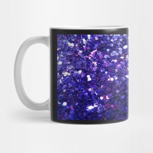 Purple Glitter Mug